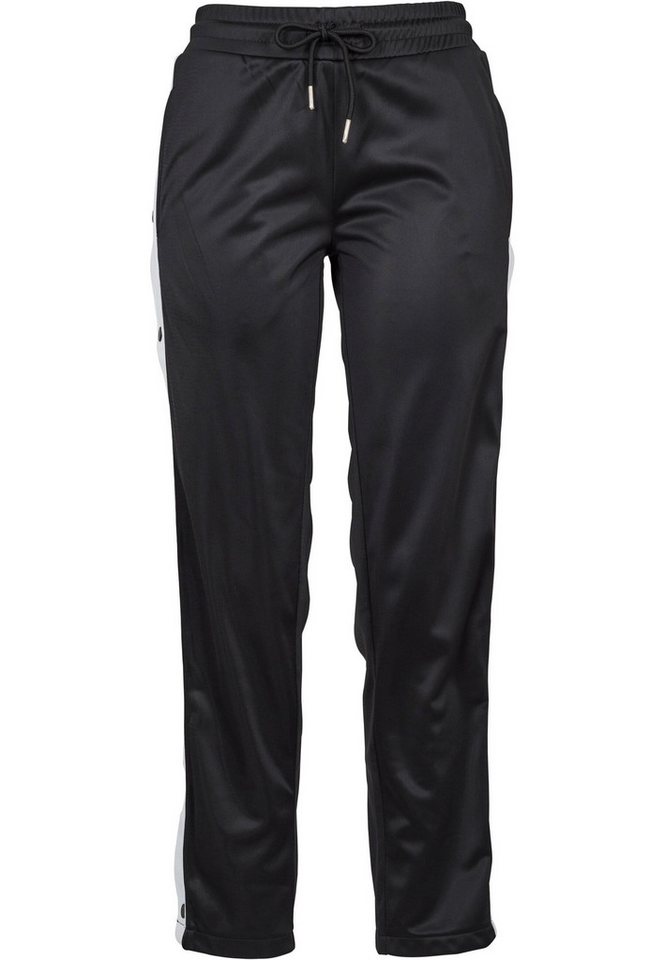 URBAN CLASSICS Stoffhose Urban Classics Damen Ladies Button Up Track Pants (1-tlg) von URBAN CLASSICS