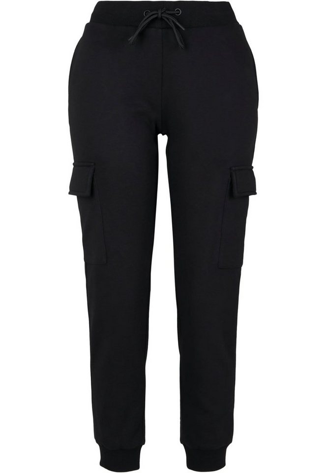URBAN CLASSICS Stoffhose Urban Classics Damen Ladies Cargo Sweat Pants (1-tlg) von URBAN CLASSICS
