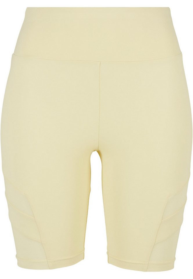 URBAN CLASSICS Stoffhose Urban Classics Damen Ladies High Waist Tech Mesh Cycle Shorts (1-tlg) von URBAN CLASSICS