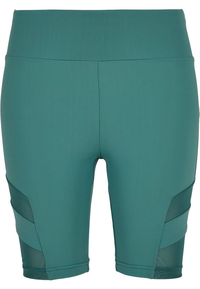 URBAN CLASSICS Stoffhose Urban Classics Damen Ladies High Waist Tech Mesh Cycle Shorts (1-tlg) von URBAN CLASSICS