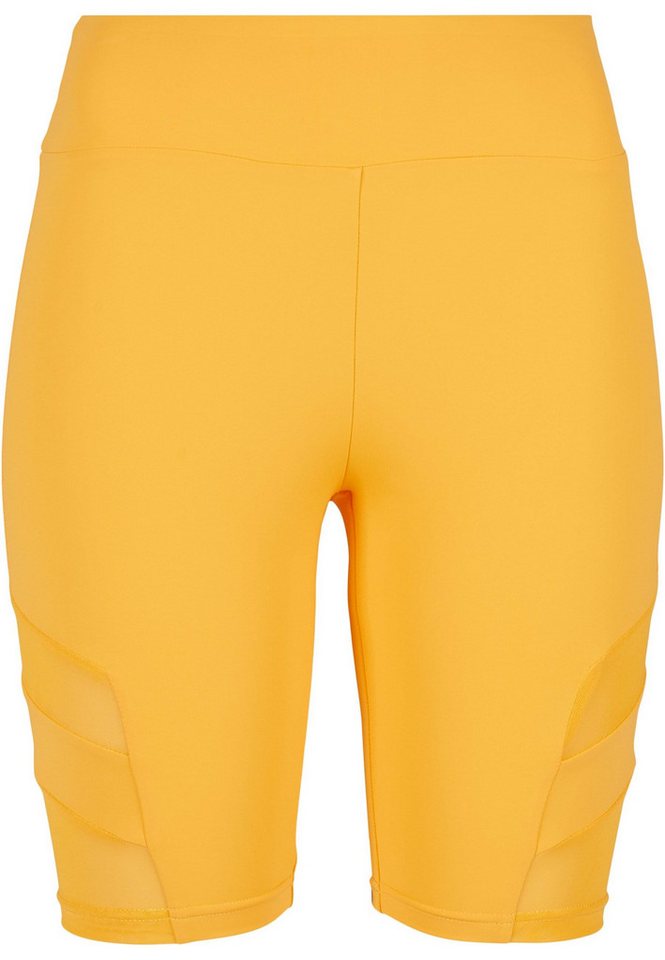URBAN CLASSICS Stoffhose Urban Classics Damen Ladies High Waist Tech Mesh Cycle Shorts (1-tlg) von URBAN CLASSICS