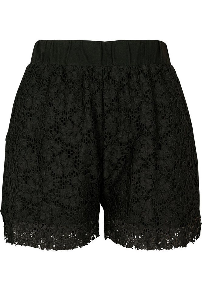 URBAN CLASSICS Stoffhose Urban Classics Damen Ladies Laces Shorts (1-tlg) von URBAN CLASSICS