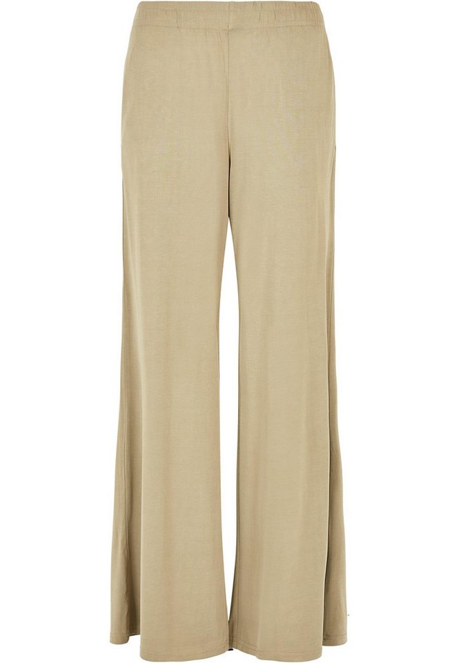 URBAN CLASSICS Stoffhose Urban Classics Damen Ladies Modal Wide Leg Pants (1-tlg) von URBAN CLASSICS