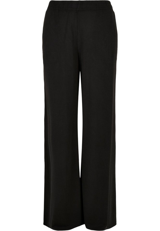 URBAN CLASSICS Stoffhose Urban Classics Damen Ladies Modal Wide Leg Pants (1-tlg) von URBAN CLASSICS