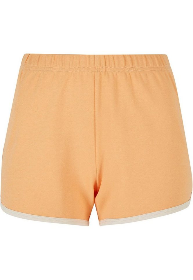 URBAN CLASSICS Stoffhose Urban Classics Damen Ladies Organic Interlock Retro Hotpants (1-tlg) von URBAN CLASSICS