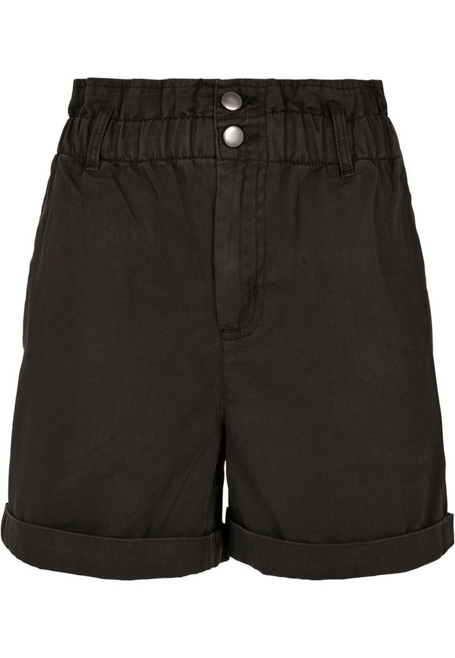 URBAN CLASSICS Stoffhose Urban Classics Damen Ladies Paperbag Shorts (1-tlg) von URBAN CLASSICS
