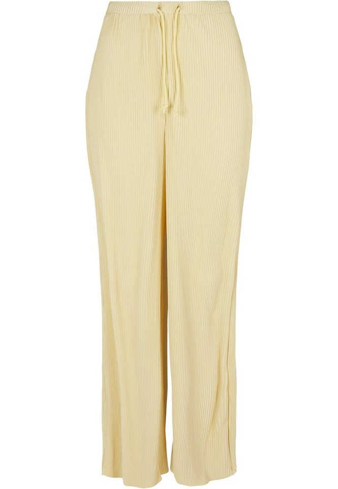 URBAN CLASSICS Stoffhose Urban Classics Damen Ladies Plisse Pants (1-tlg) von URBAN CLASSICS