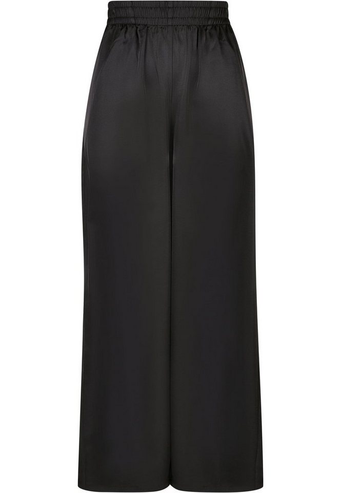 URBAN CLASSICS Stoffhose Urban Classics Damen Ladies Satin Wide Leg Pants (1-tlg) von URBAN CLASSICS
