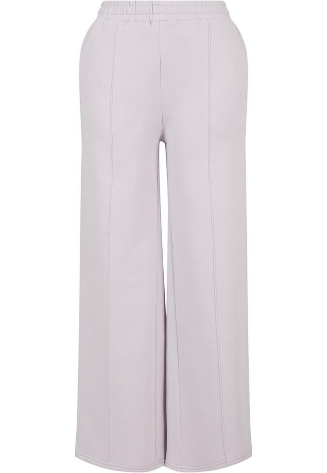 URBAN CLASSICS Stoffhose Urban Classics Damen Ladies Straight Pin Tuck Sweat Pants (1-tlg) von URBAN CLASSICS