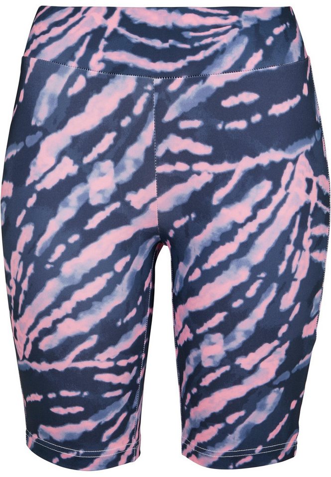 URBAN CLASSICS Stoffhose Urban Classics Damen Ladies Tie Dye Cycling Shorts (1-tlg) von URBAN CLASSICS