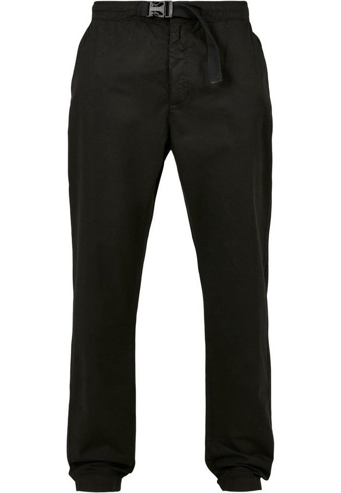 URBAN CLASSICS Stoffhose Urban Classics Herren Straight Leg Chino with Belt (1-tlg) von URBAN CLASSICS