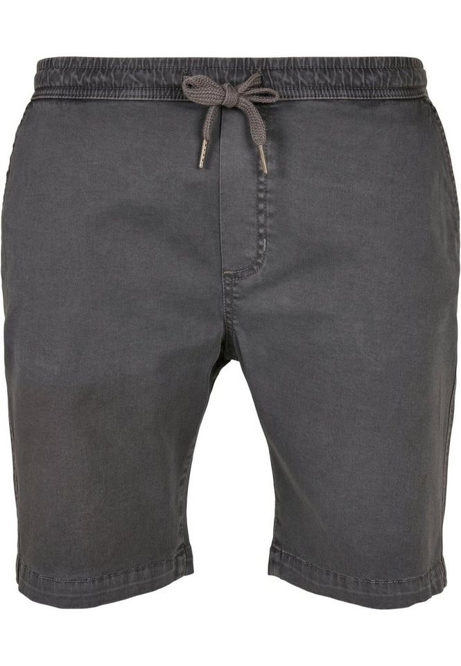 URBAN CLASSICS Stoffhose Urban Classics Herren Stretch Twill Joggshorts (1-tlg) von URBAN CLASSICS