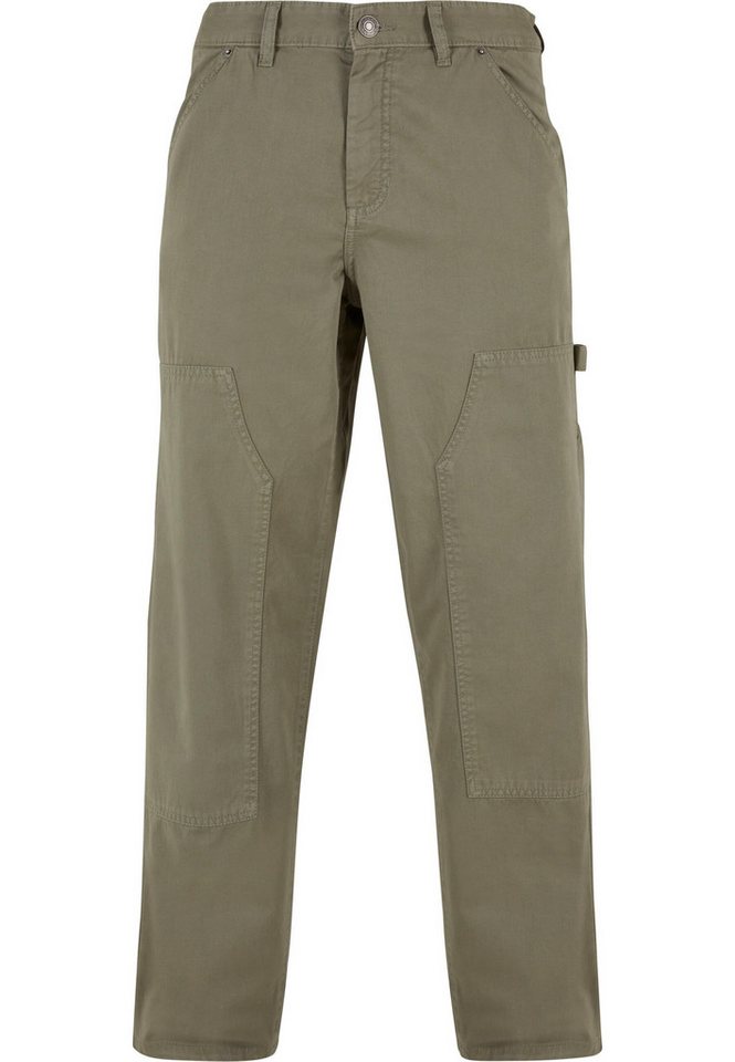 URBAN CLASSICS Stoffhose Urban Classics Herren Twill Double Knee Pants (1-tlg) von URBAN CLASSICS