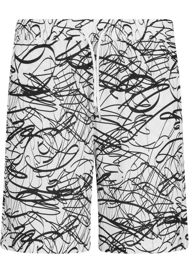 URBAN CLASSICS Stoffhose Urban Classics Herren Viscose AOP Resort Shorts (1-tlg) von URBAN CLASSICS