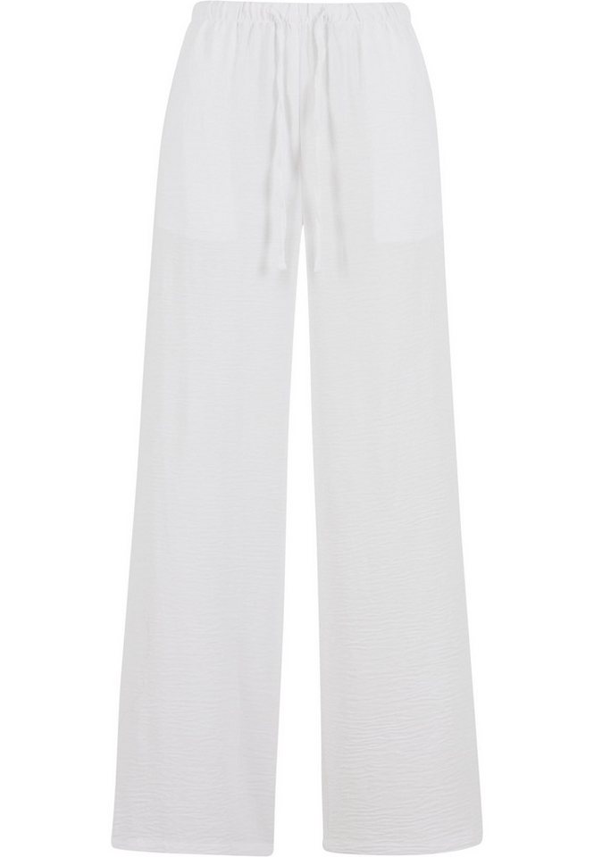 URBAN CLASSICS Stoffhose Urban Classics Ladies Structured Wideleg Pants (1-tlg) von URBAN CLASSICS