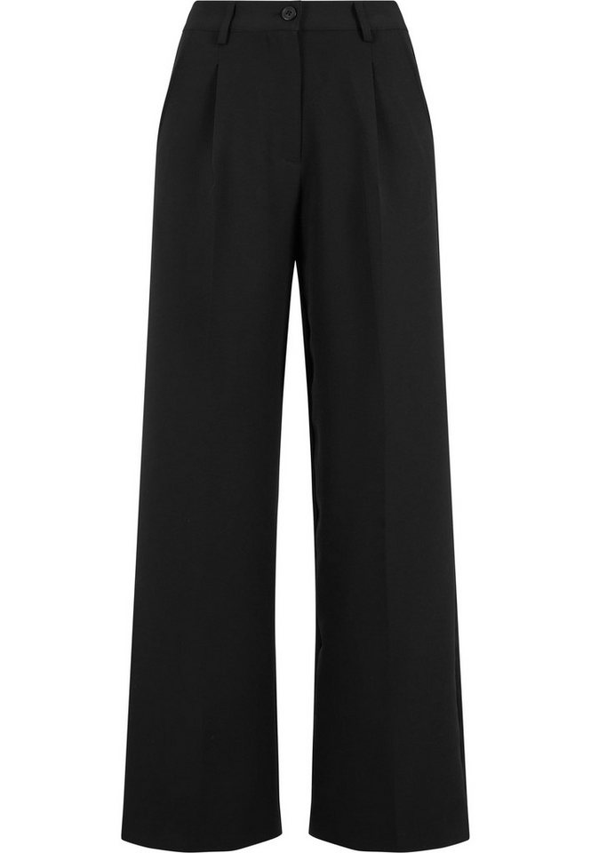 URBAN CLASSICS Stoffhose Urban Classics Ladies Wide Leg Trousers (1-tlg) von URBAN CLASSICS