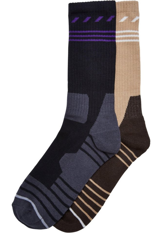 URBAN CLASSICS Strümpfe Urban Classics Unisex Hiking Performance Socks 2-Pack (1-Paar) von URBAN CLASSICS