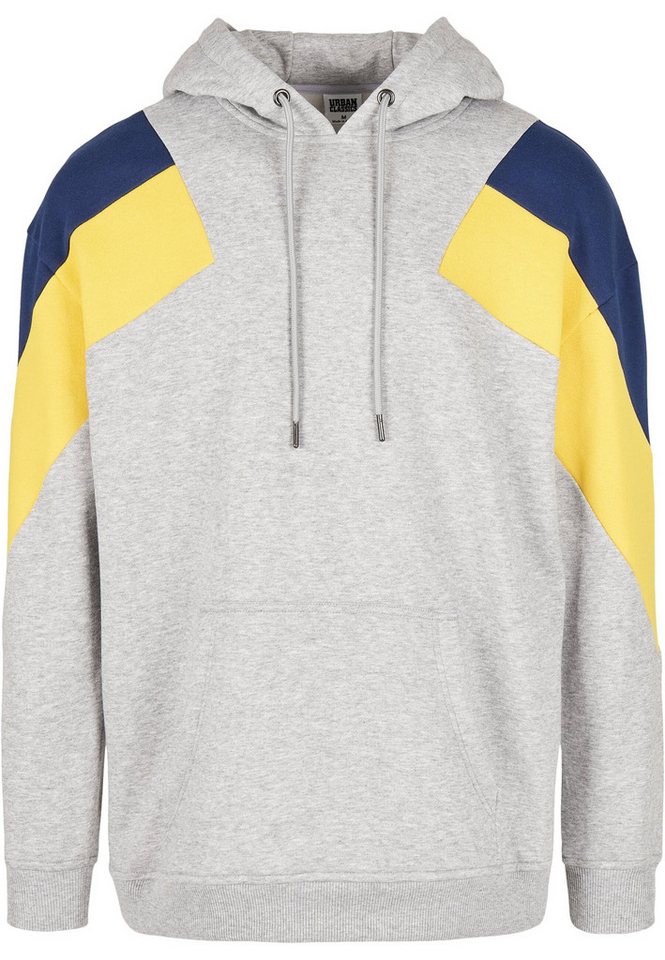URBAN CLASSICS Sweatshirt Urban Classics Herren Oversize 3-Tone Hoody (1-tlg) von URBAN CLASSICS