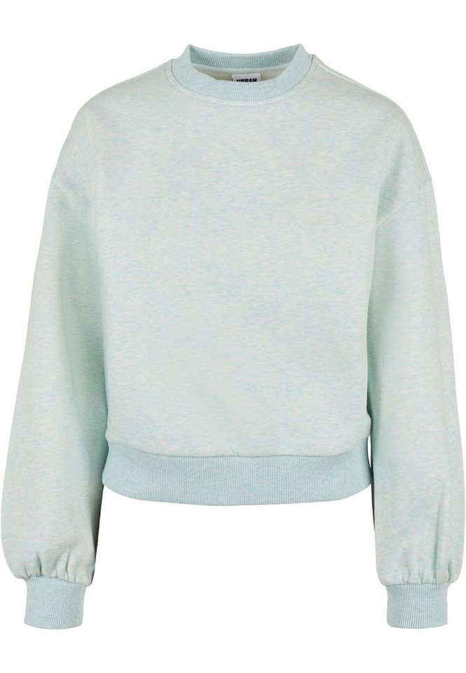 URBAN CLASSICS Sweater Urban Classics Damen Ladies Oversized Color Melange Crewneck (1-tlg) von URBAN CLASSICS