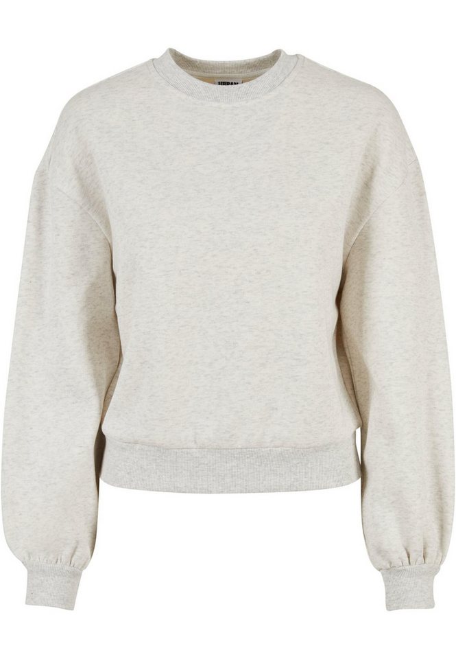 URBAN CLASSICS Sweater Urban Classics Damen Ladies Oversized Color Melange Crewneck (1-tlg) von URBAN CLASSICS