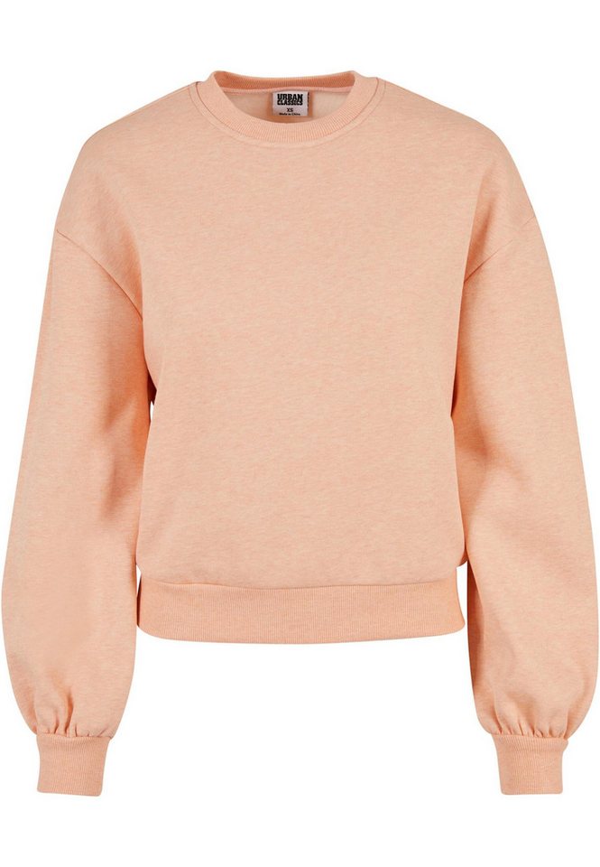 URBAN CLASSICS Sweater Urban Classics Damen Ladies Oversized Color Melange Crewneck (1-tlg) von URBAN CLASSICS