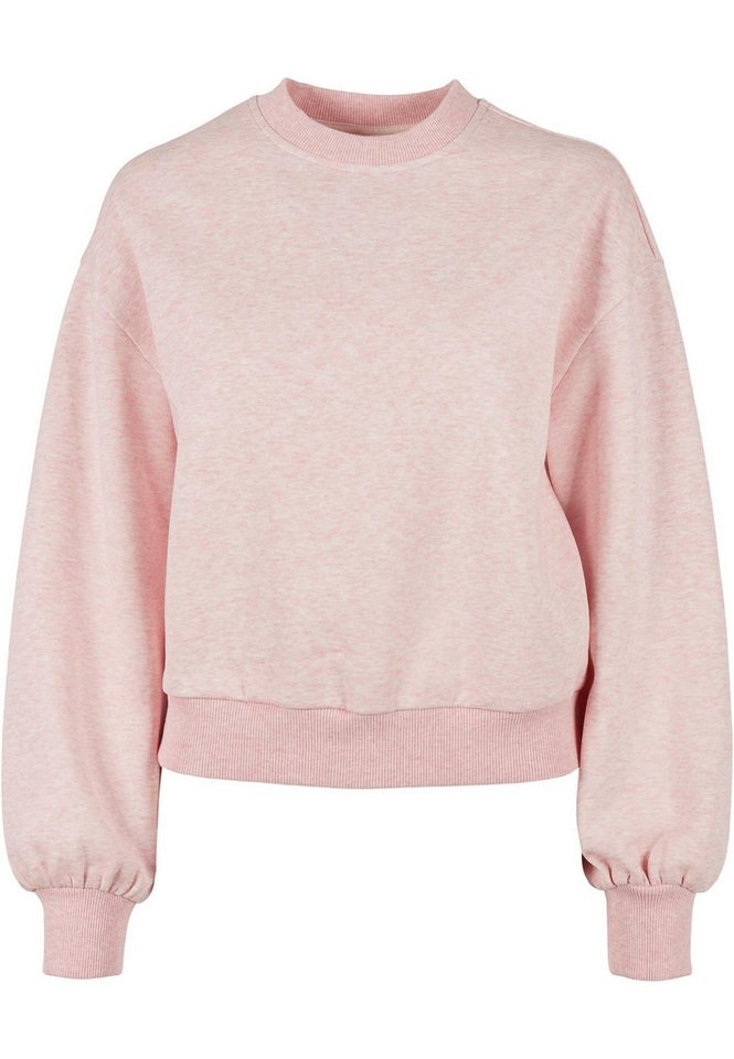 URBAN CLASSICS Sweater Urban Classics Damen Ladies Oversized Color Melange Crewneck (1-tlg) von URBAN CLASSICS