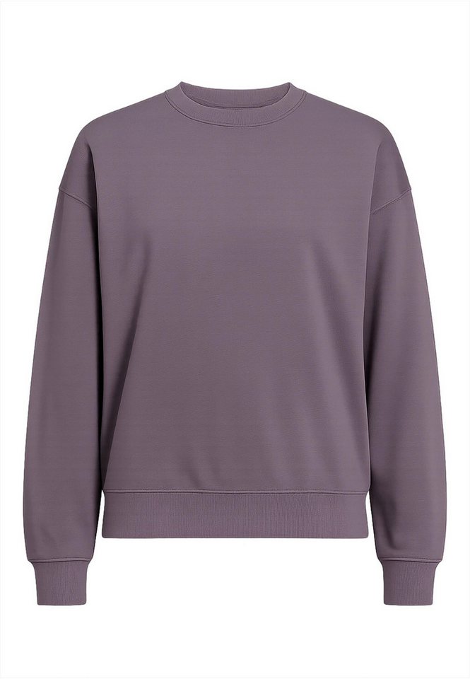 URBAN CLASSICS Sweater Urban Classics Damen Ladies Oversized Light Terry Crewneck von URBAN CLASSICS