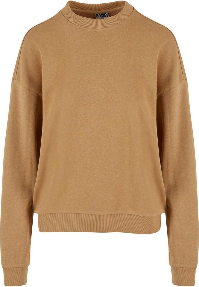 URBAN CLASSICS Sweater Urban Classics Damen Ladies Oversized Light Terry Crewneck von URBAN CLASSICS
