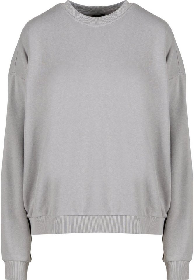 URBAN CLASSICS Sweater Urban Classics Damen Ladies Oversized Light Terry Crewneck von URBAN CLASSICS
