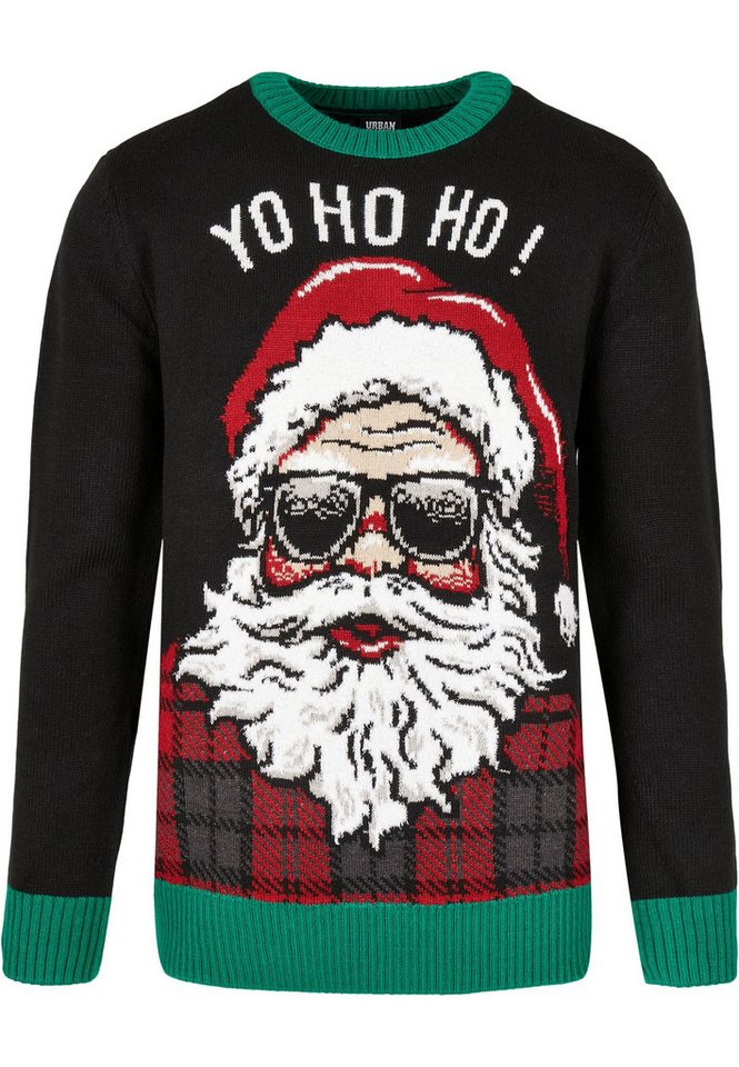 URBAN CLASSICS Rundhalspullover Urban Classics Herren Ho Ho Ho Sweater (1-tlg) von URBAN CLASSICS