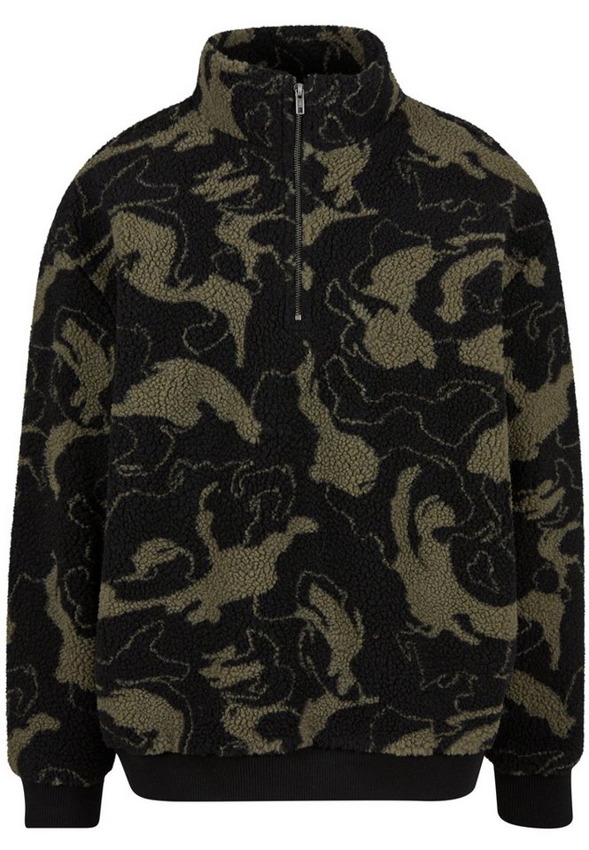 URBAN CLASSICS Sweater Urban Classics Oversized Pattern Teddy Troyer (1-tlg) von URBAN CLASSICS