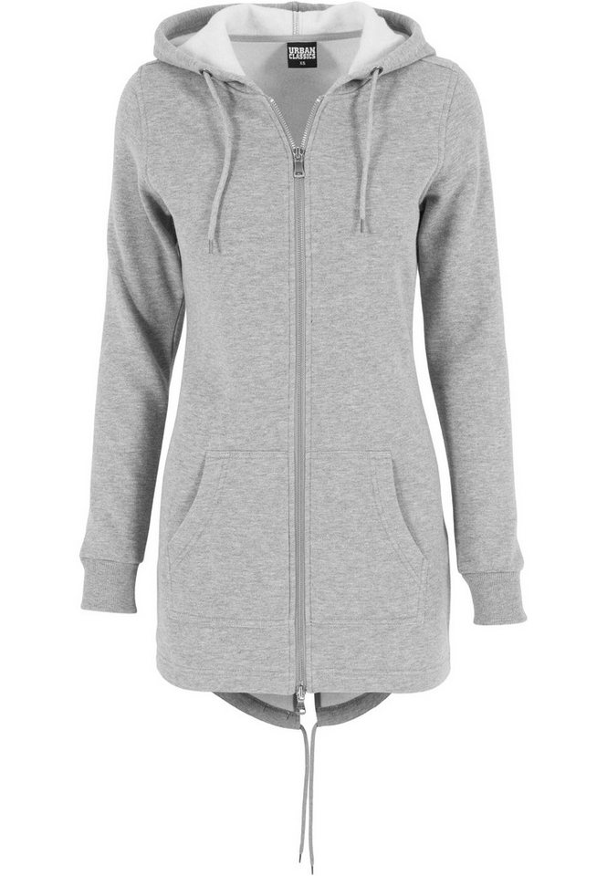 URBAN CLASSICS Sweatjacke Urban Classics Damen Ladies Sweat Parka (1-tlg) von URBAN CLASSICS