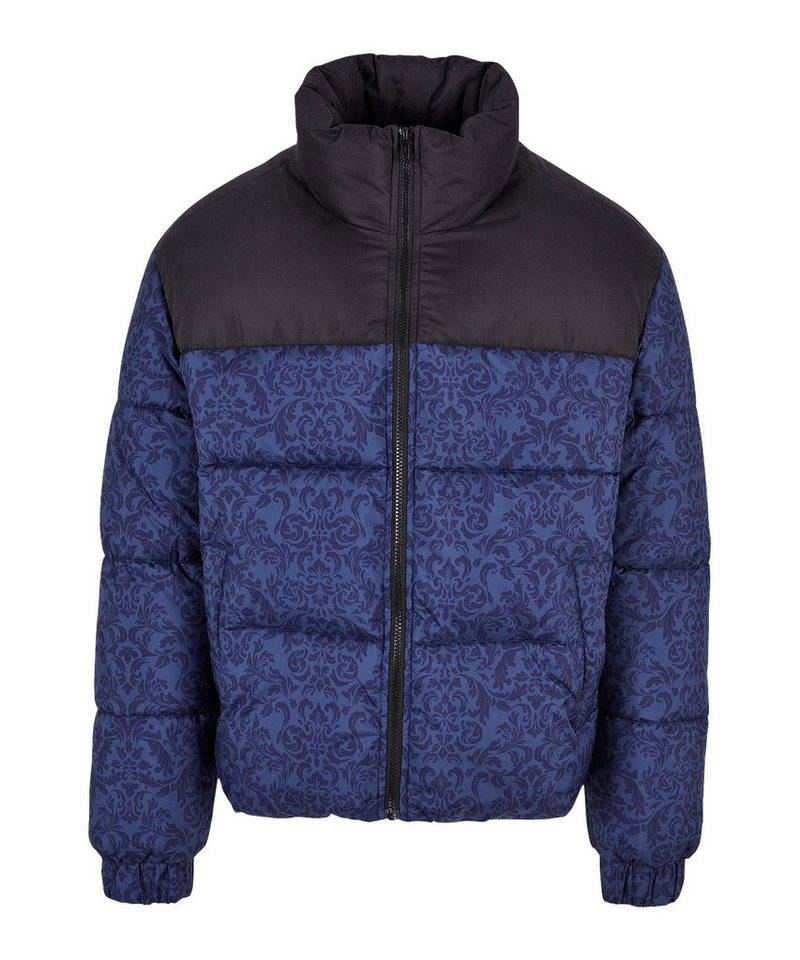 URBAN CLASSICS Sweatjacke Urban Classic AOP Retro Puffer Jacke Sweatjacken Polyester von URBAN CLASSICS