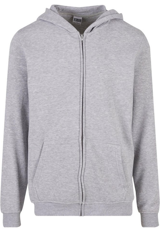 URBAN CLASSICS Sweatjacke Urban Classics Basic Essential Zip Hoody von URBAN CLASSICS