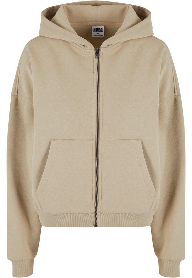 URBAN CLASSICS Sweatjacke Urban Classics Damen Ladies Boxy Zip Hoody von URBAN CLASSICS