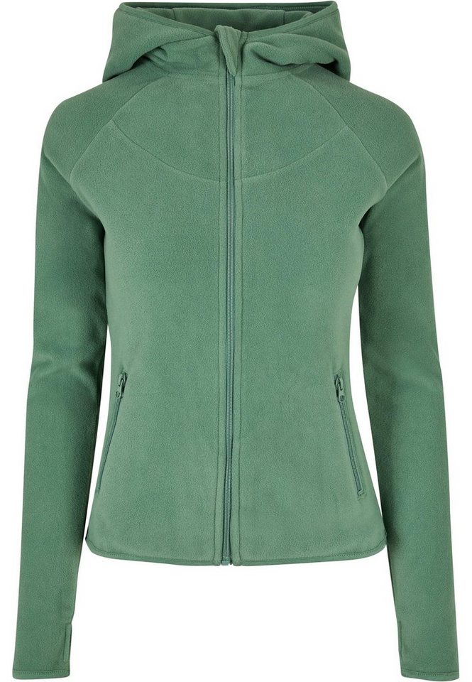 URBAN CLASSICS Sweatjacke Urban Classics Damen Ladies Polar Fleece Zip Hoody (1-tlg) von URBAN CLASSICS