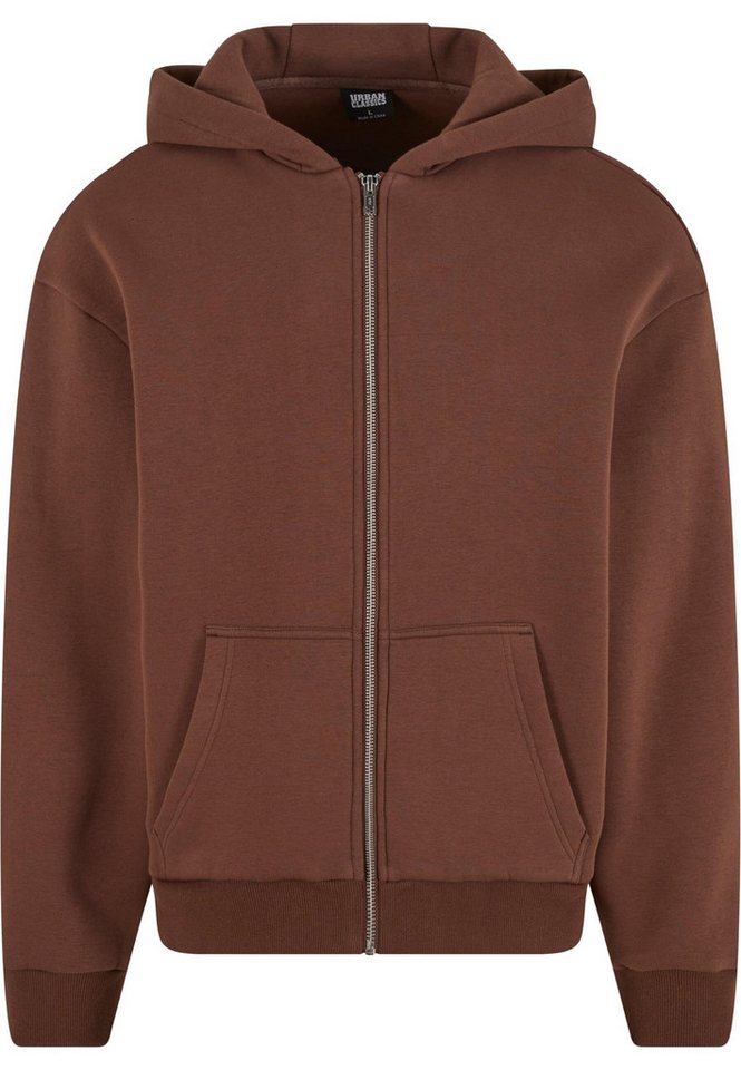 URBAN CLASSICS Sweatjacke Urban Classics Fluffy Zip Cardigan von URBAN CLASSICS