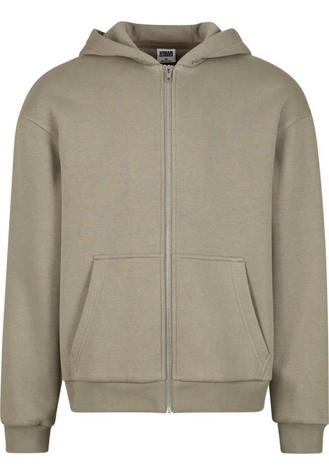 URBAN CLASSICS Sweatjacke Urban Classics Fluffy Zip Cardigan von URBAN CLASSICS