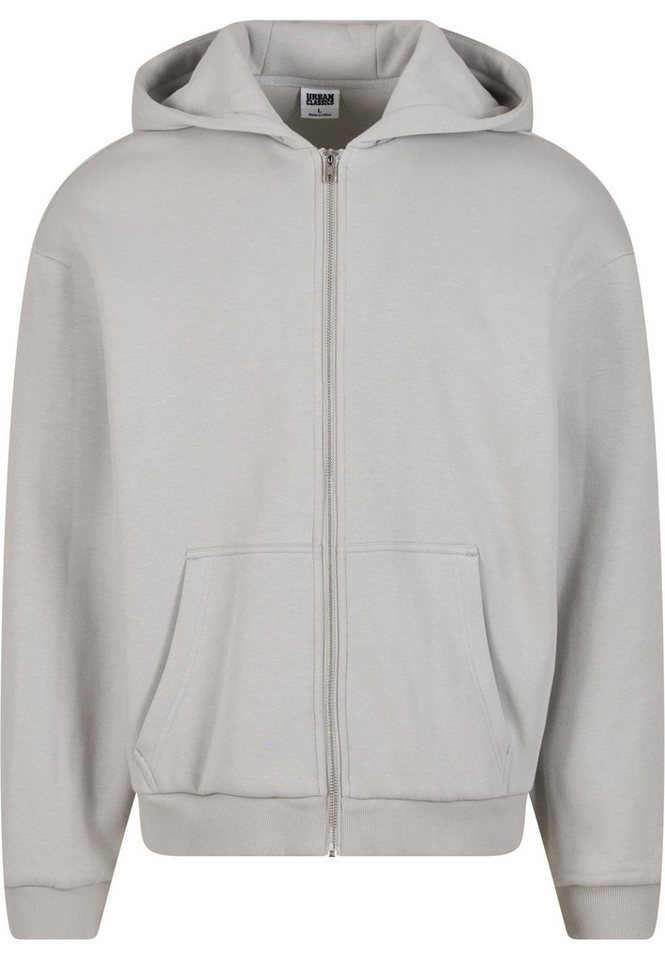 URBAN CLASSICS Sweatjacke Urban Classics Fluffy Zip Cardigan von URBAN CLASSICS