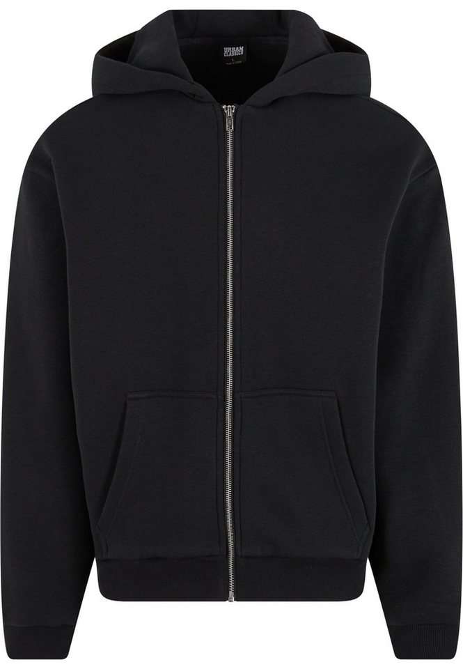 URBAN CLASSICS Sweatjacke Urban Classics Fluffy Zip Cardigan von URBAN CLASSICS