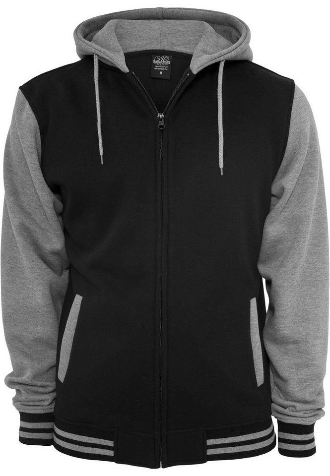 URBAN CLASSICS Sweatjacke Urban Classics Herren 2-tone Zip Hoody (1-tlg) von URBAN CLASSICS