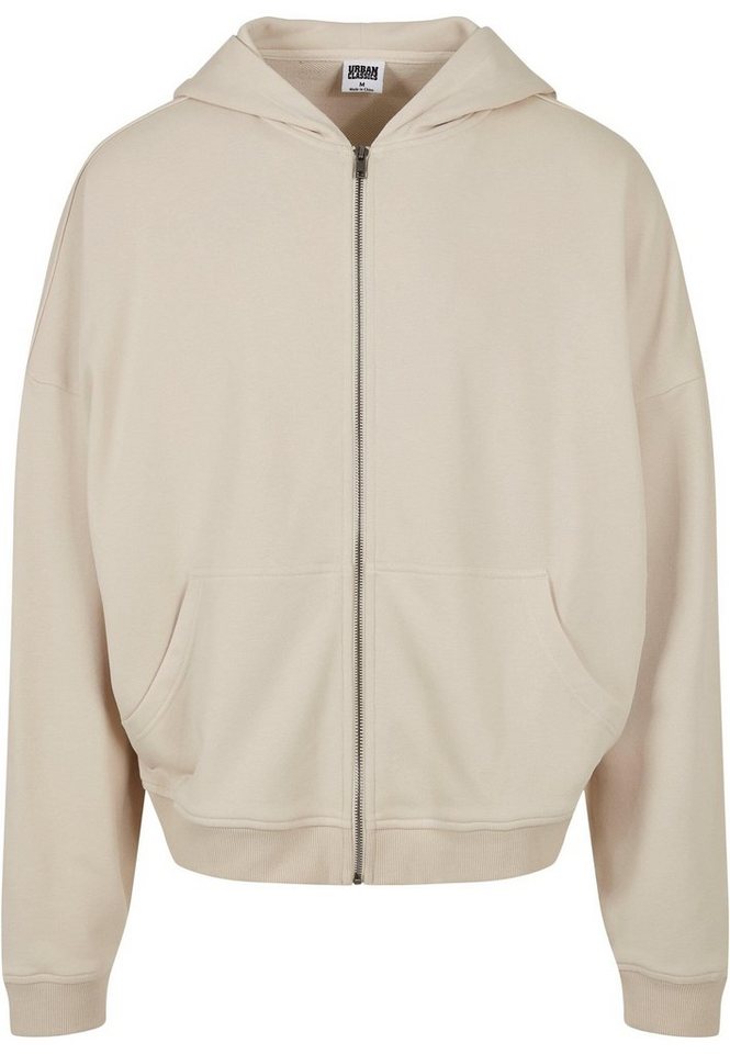 URBAN CLASSICS Sweatjacke Urban Classics Herren 90's Zip Hoody (1-tlg) von URBAN CLASSICS