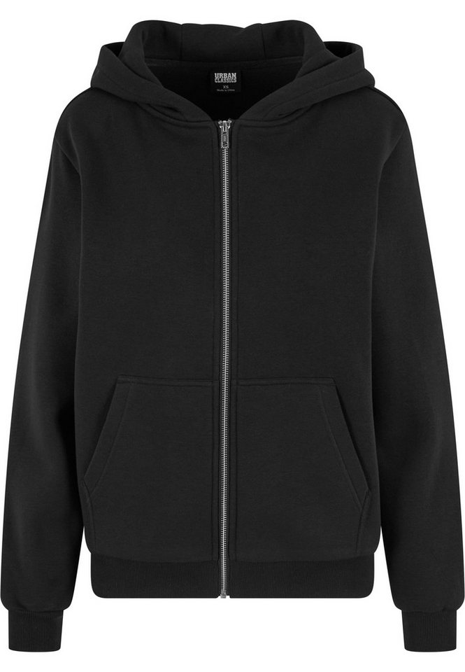 URBAN CLASSICS Sweatjacke Urban Classics Ladies Fluffy Zip Cardigan von URBAN CLASSICS