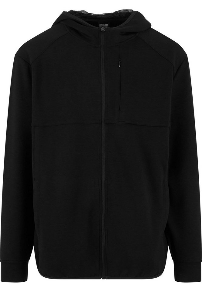 URBAN CLASSICS Sweatjacke Urban Classics Scuba Zip Pocket Hoody von URBAN CLASSICS