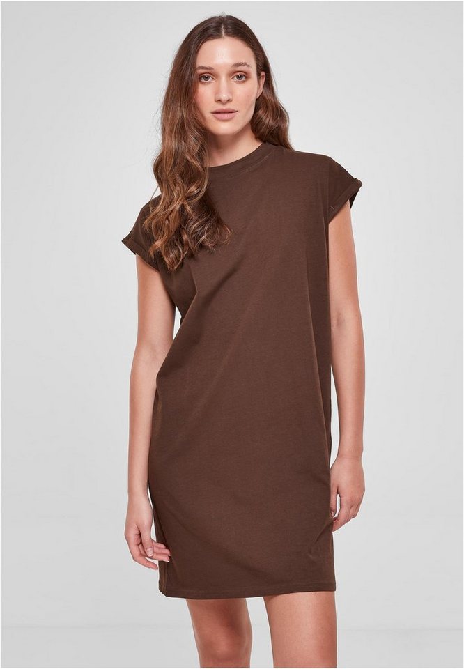 URBAN CLASSICS Sweatkleid Damen Turtle Extended Shoulder Dress aufgerollte Ärmel URBAN CLASSICS Sweatkleid Damen Turtle Extended Shoulder Dress aufgerollte Ärmel von URBAN CLASSICS