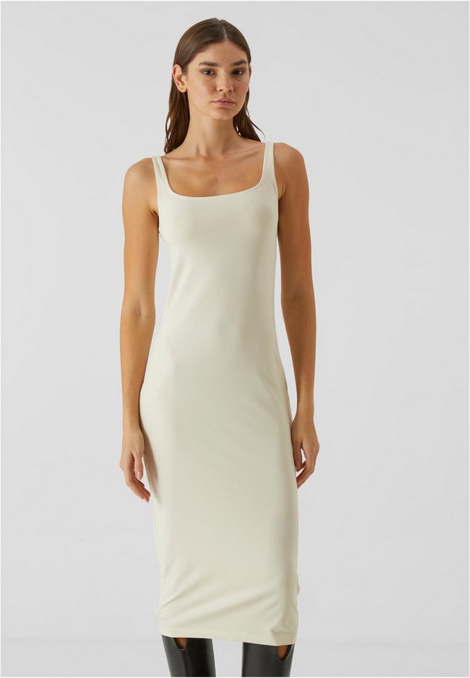 URBAN CLASSICS Sweatkleid Ladies Basic Long Cotton Jersey Dress Kleid Damen von URBAN CLASSICS