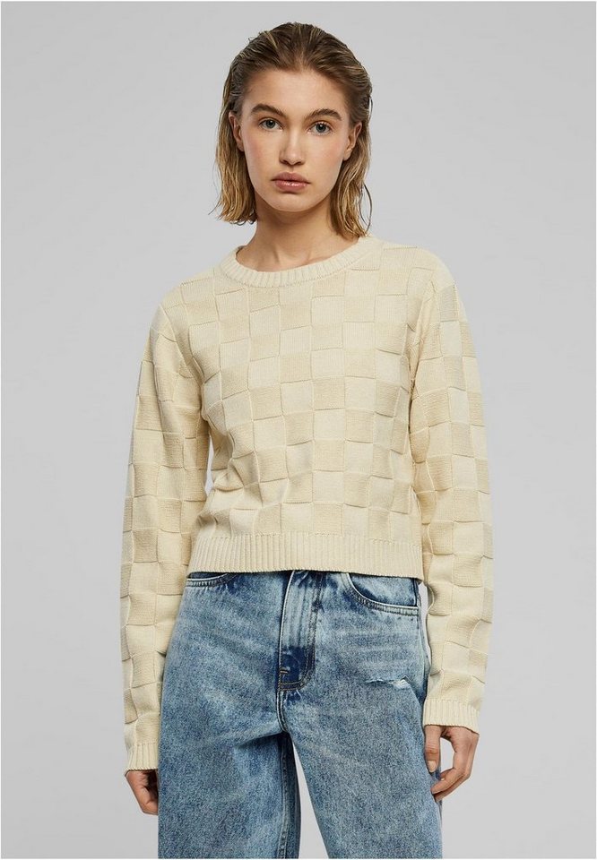 URBAN CLASSICS Sweatshirt Ladies Check Knit Sweater Damen Strickpullover URBAN CLASSICS Sweatshirt Ladies Check Knit Sweater Damen Strickpullover von URBAN CLASSICS