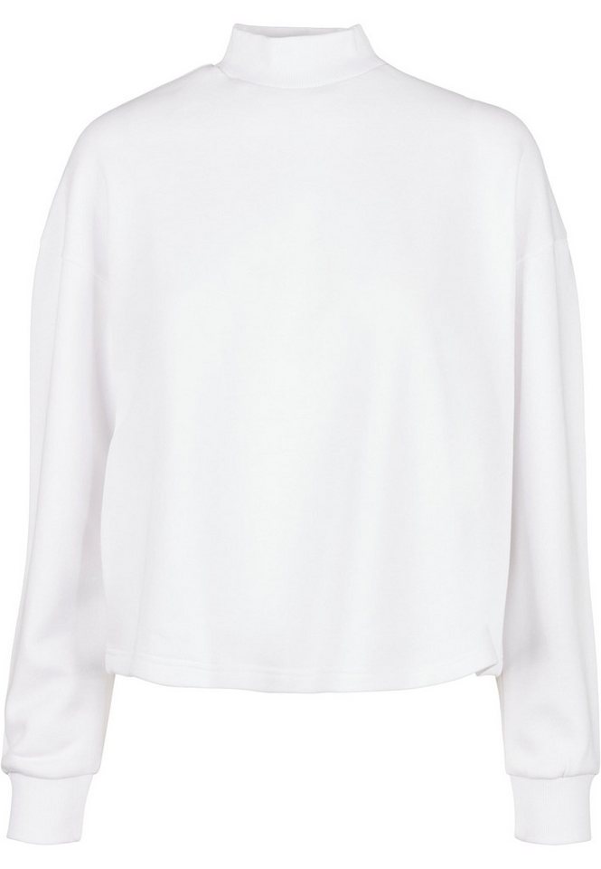 URBAN CLASSICS Sweatshirt Urban Classics Damen Ladies Oversized High Neck Crew (1-tlg) von URBAN CLASSICS