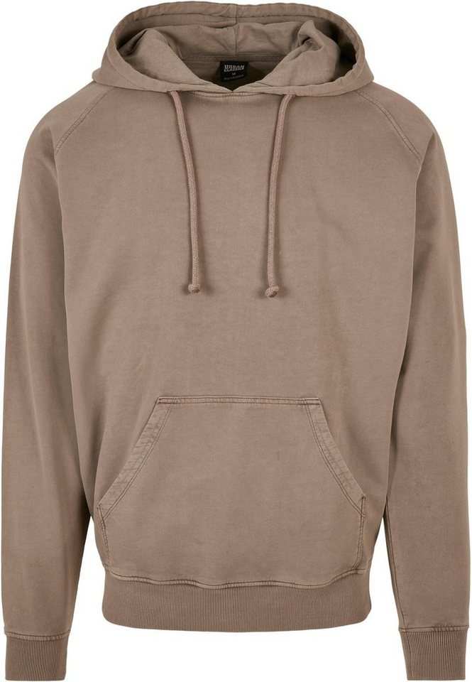 URBAN CLASSICS Sweatshirt Urban Classics Herren Overdyed Hoody (1-tlg) von URBAN CLASSICS