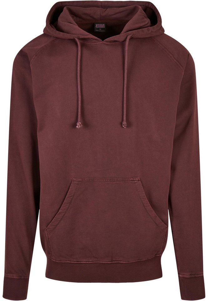 URBAN CLASSICS Sweatshirt Urban Classics Herren Overdyed Hoody (1-tlg) von URBAN CLASSICS